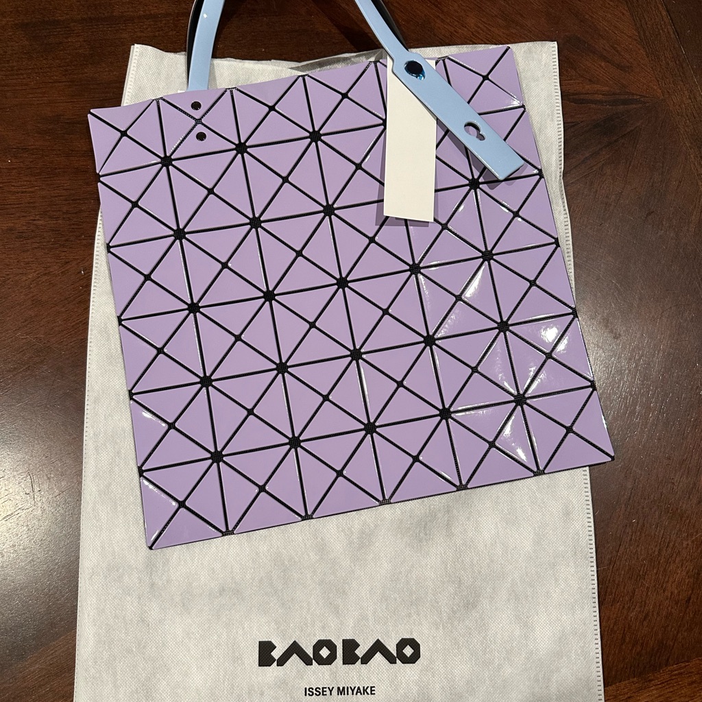 Brand New Issey Miyake Lucent Gloss Mix Tote Color Light BlueLavender